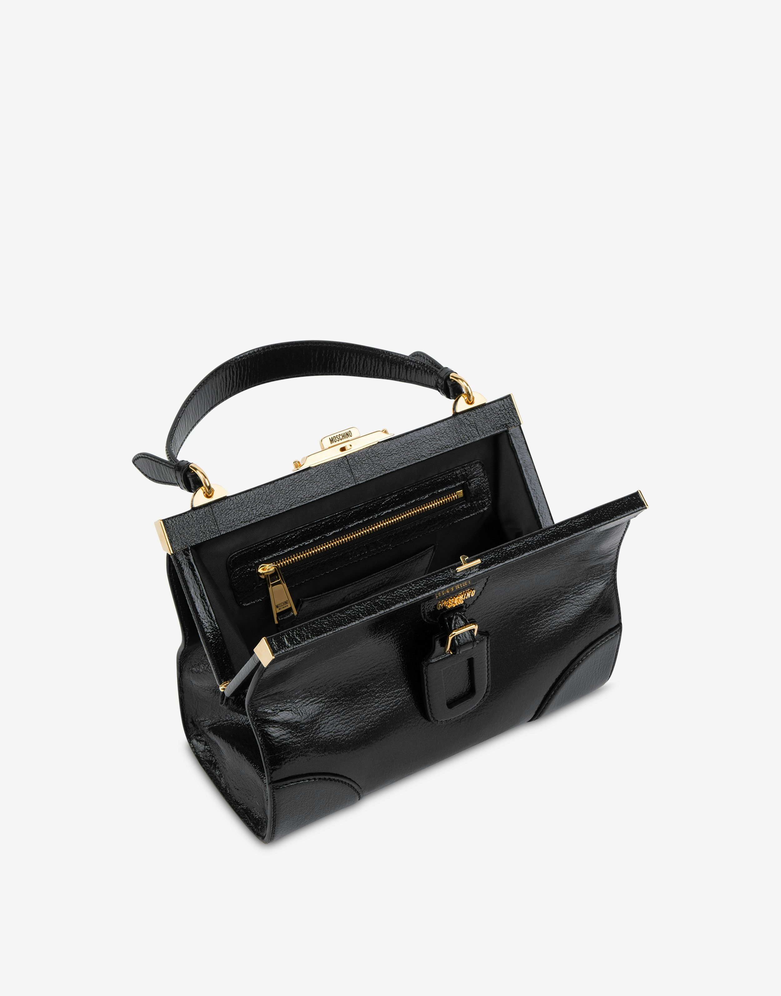 TRAVEL TAG SHINY HANDBAG - 3