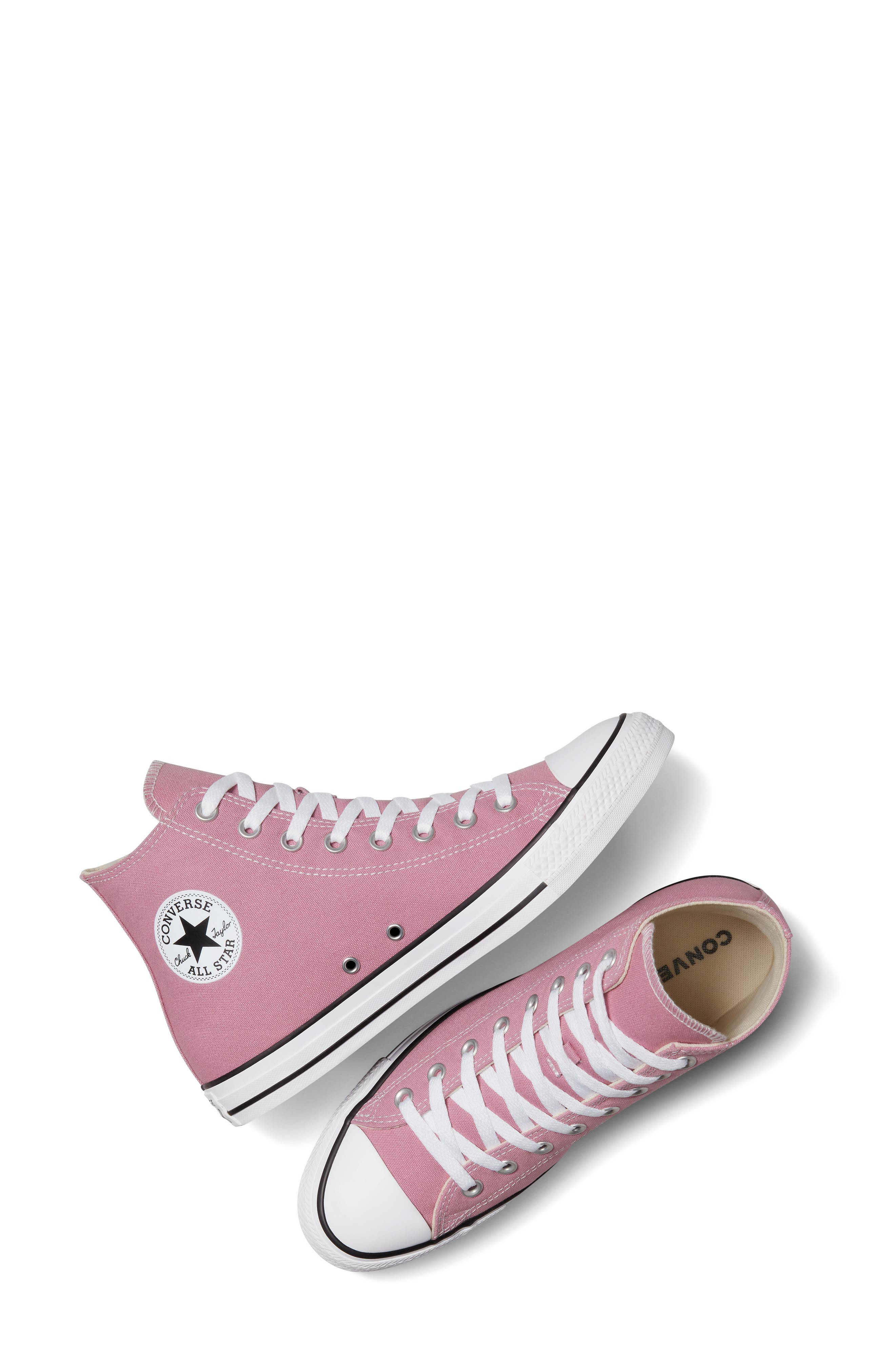 Converse Chuck Taylor® All Star® High Top Sneaker in Cliffside Rose at Nordstrom - 5