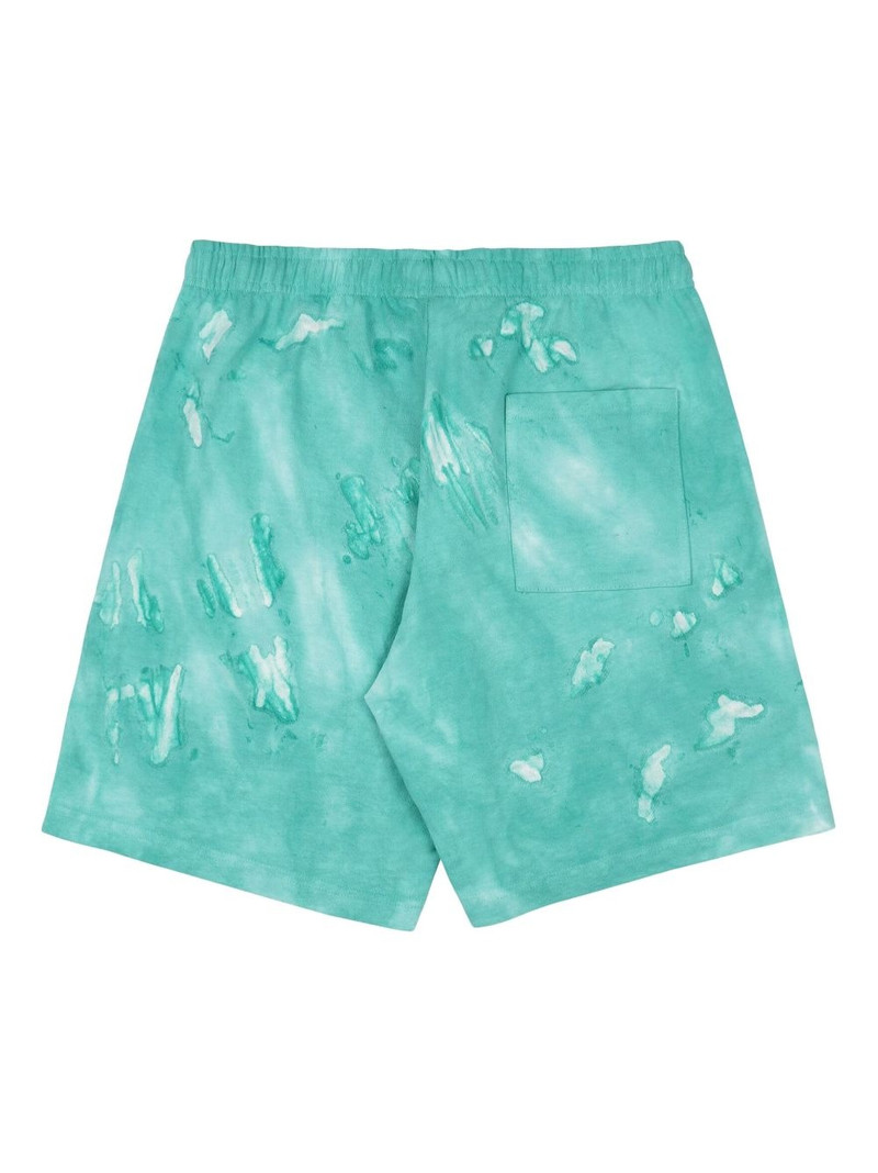 Sporty & Rich Wellness tie-dye shorts outlook