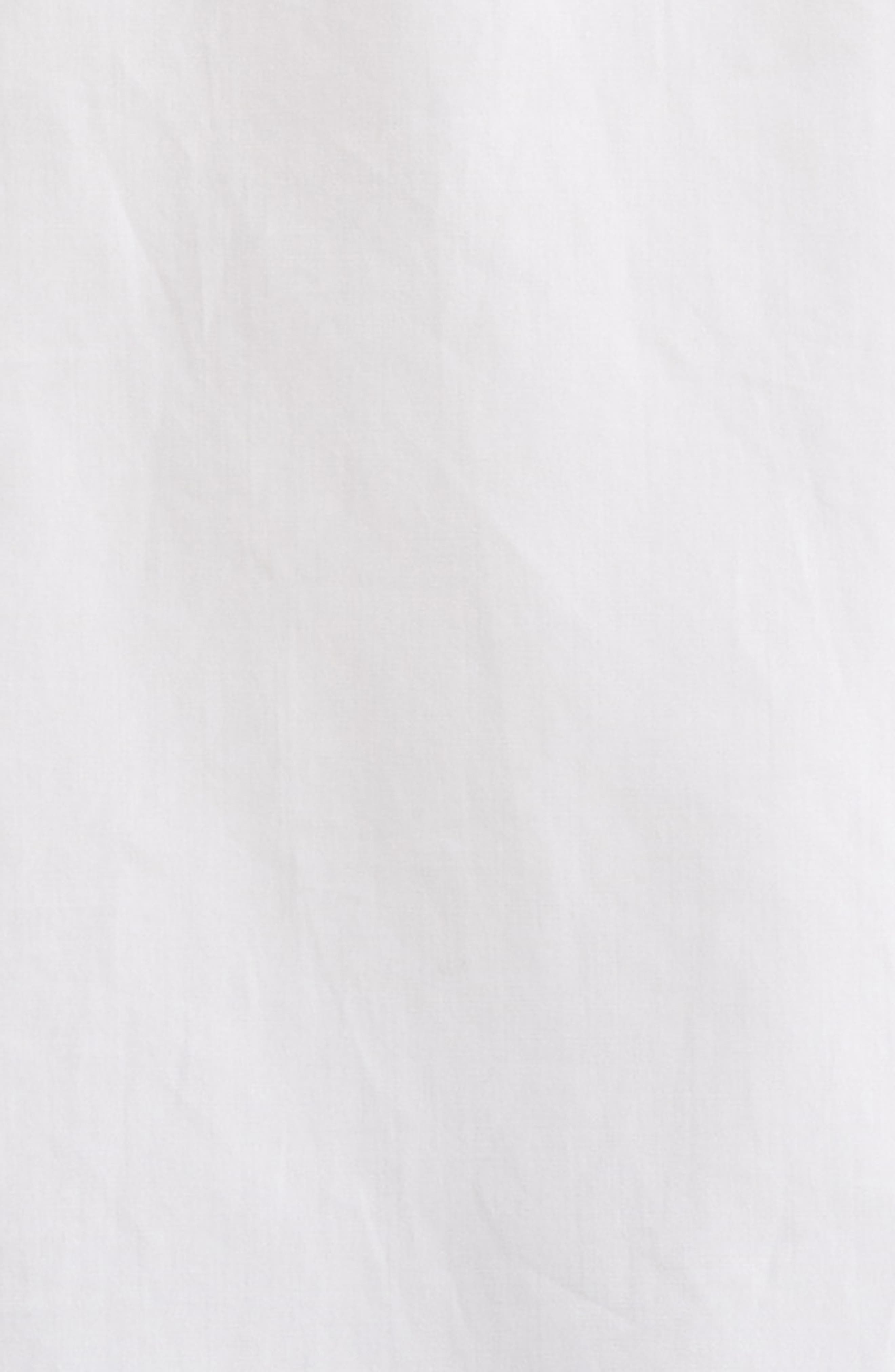 LOULOU DE SAISON Alim Cotton Poplin Button-Up Shirt in White at Nordstrom - 7