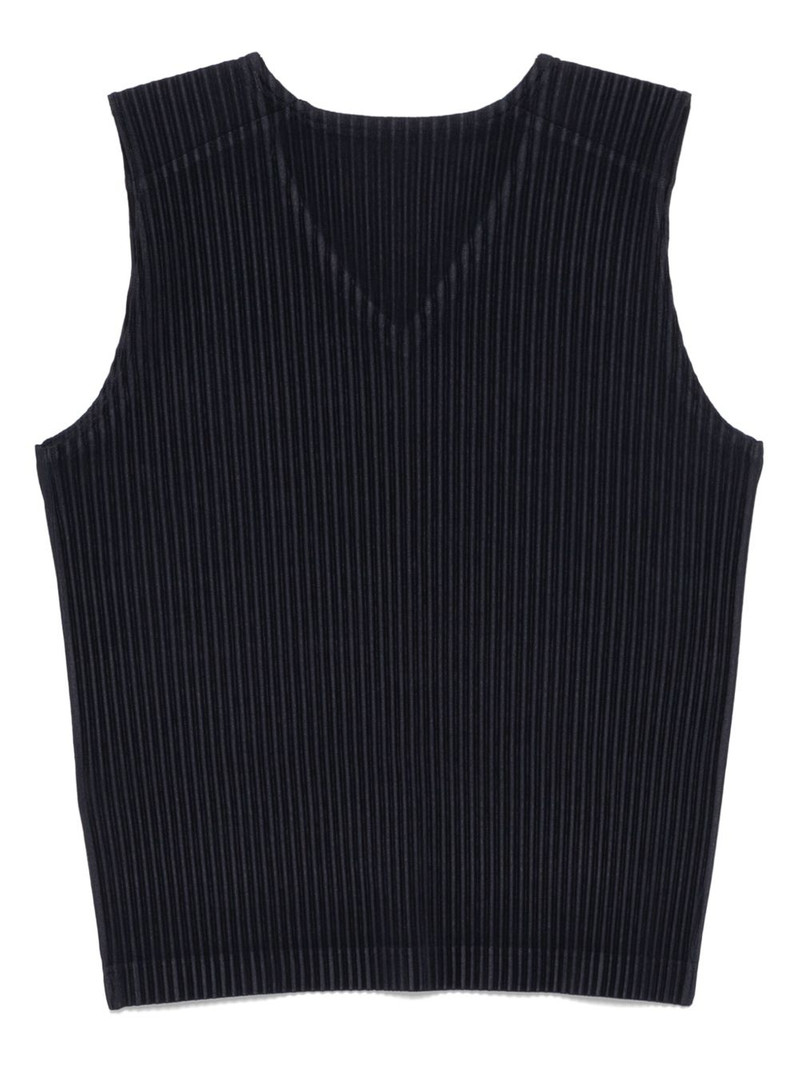 ISSEY MIYAKE pleated top outlook