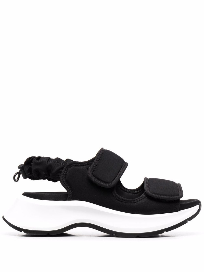 chunky touch-strap sandals 1