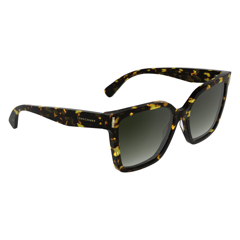 Longchamp Sunglasses Dark Havana - Acetate outlook