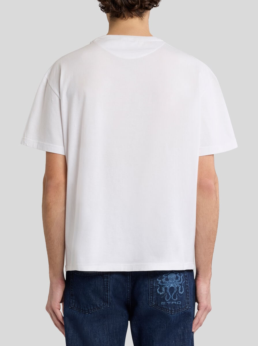 T-SHIRT WITH OCTOPUS AND LOGO - 5