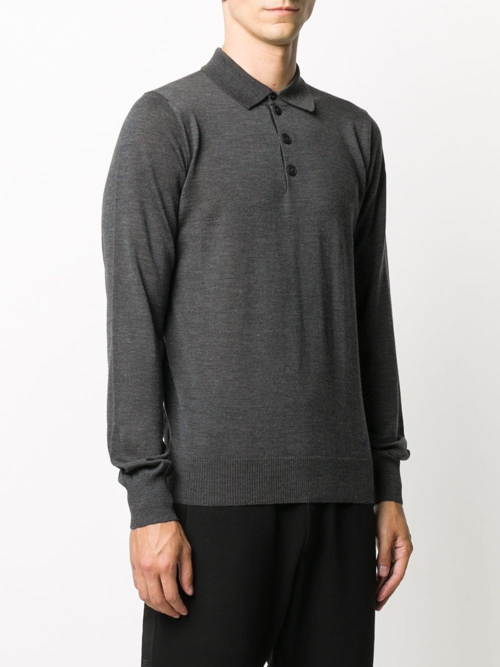 polo collar jumper - 3