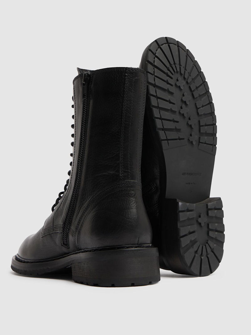 40mm Danny leather combat boots 5