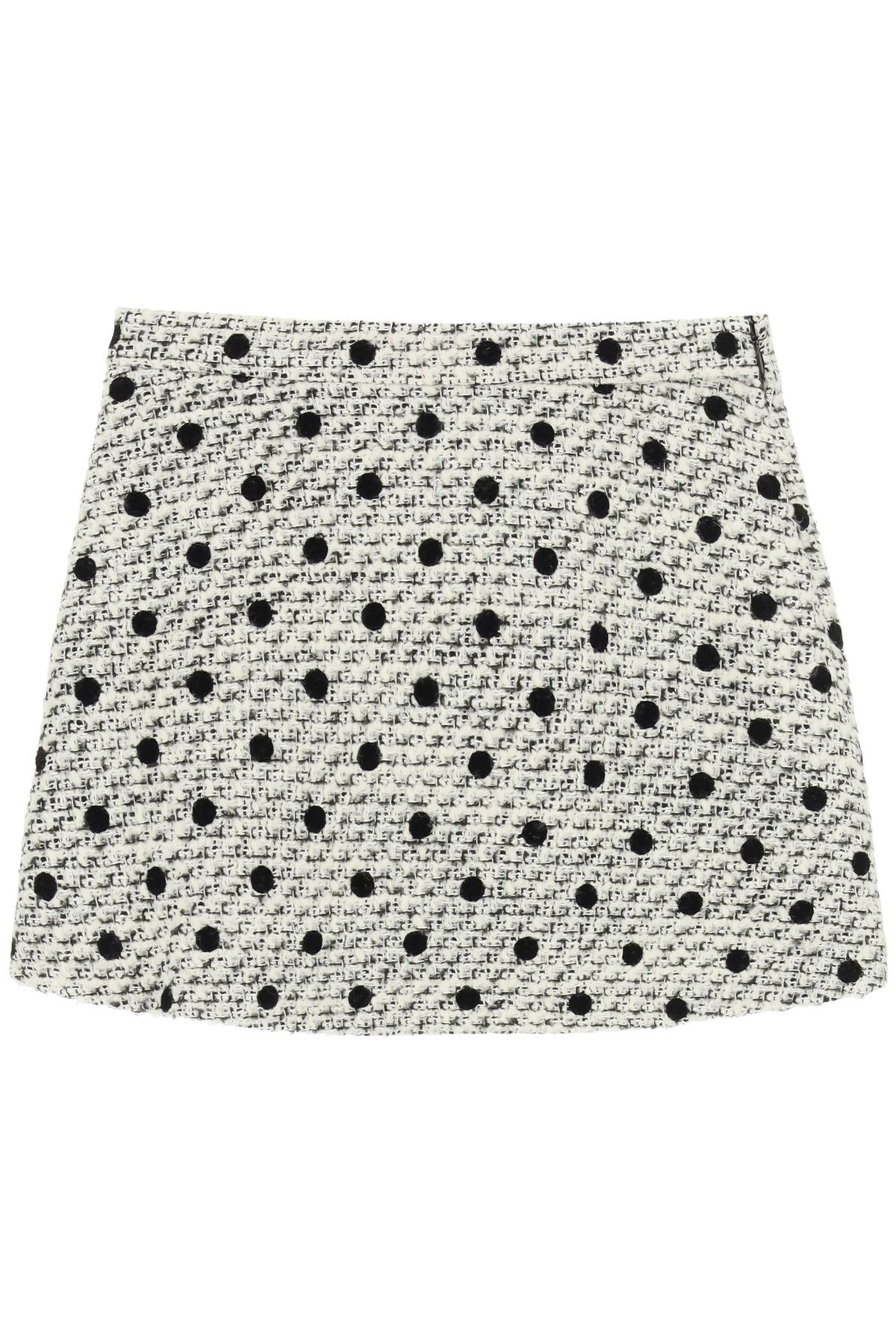 POLKA DOT TWEED SHORTS - 1