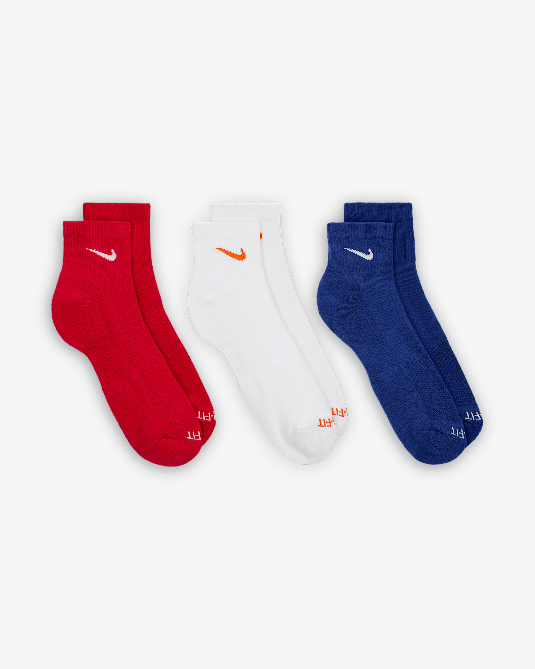 Nike Everyday Plus Cushioned Training Ankle Socks (3 Pairs) - 3