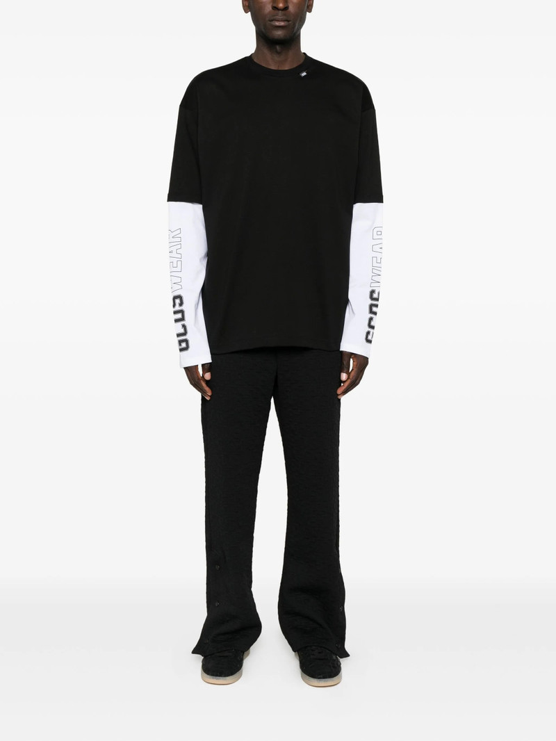 Gcds Long-sleeve Logo-detail T-shirt 3