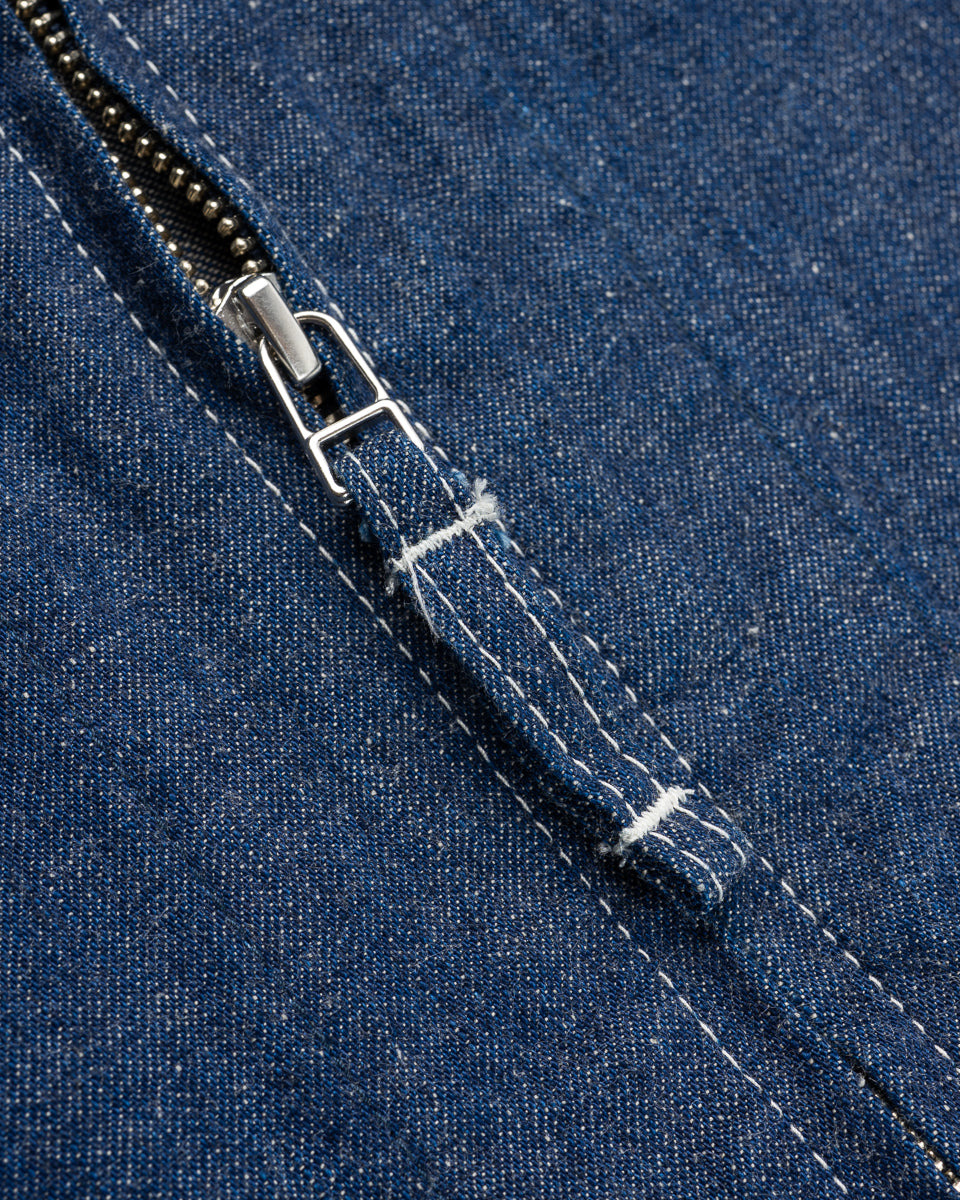 IHJ-146-IND 10oz Nep Denim Windbreaker - Indigo - 14