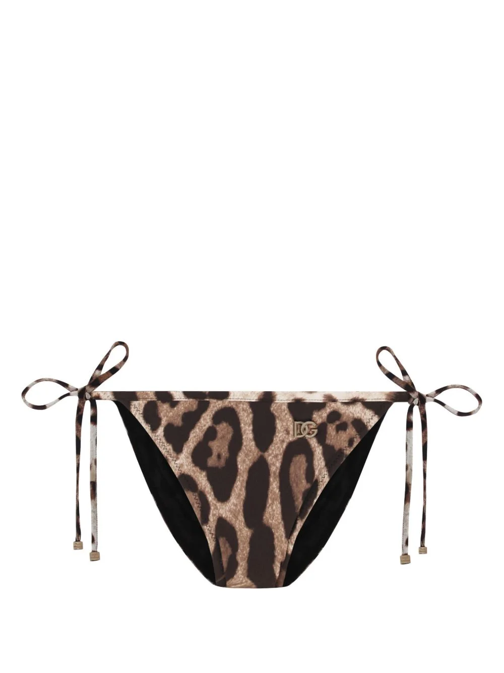 Dolce & Gabbana Women Leopard Print Bikini Bottom - 1