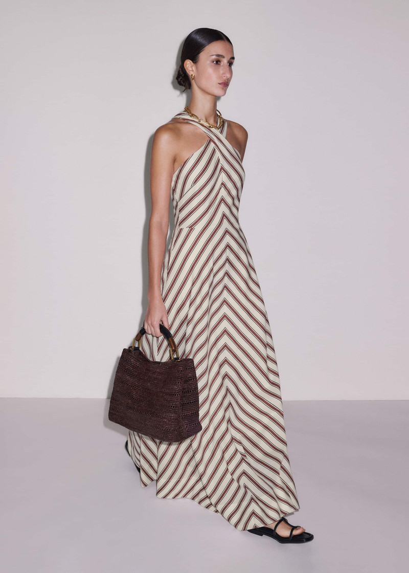 Halterneck Maxi Dress 1