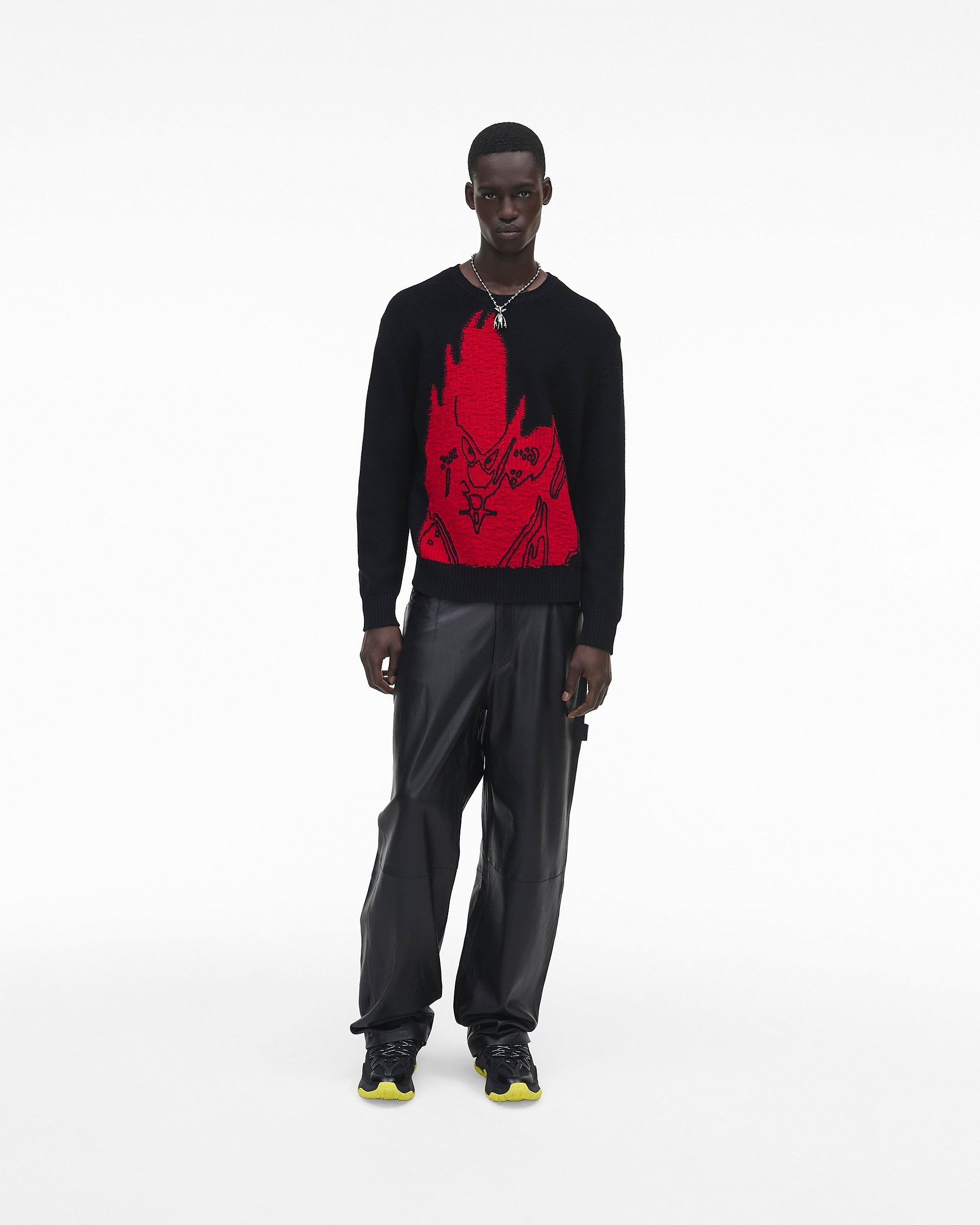 FUTURA X MARC JACOBS CREWNECK SWEATER - 8