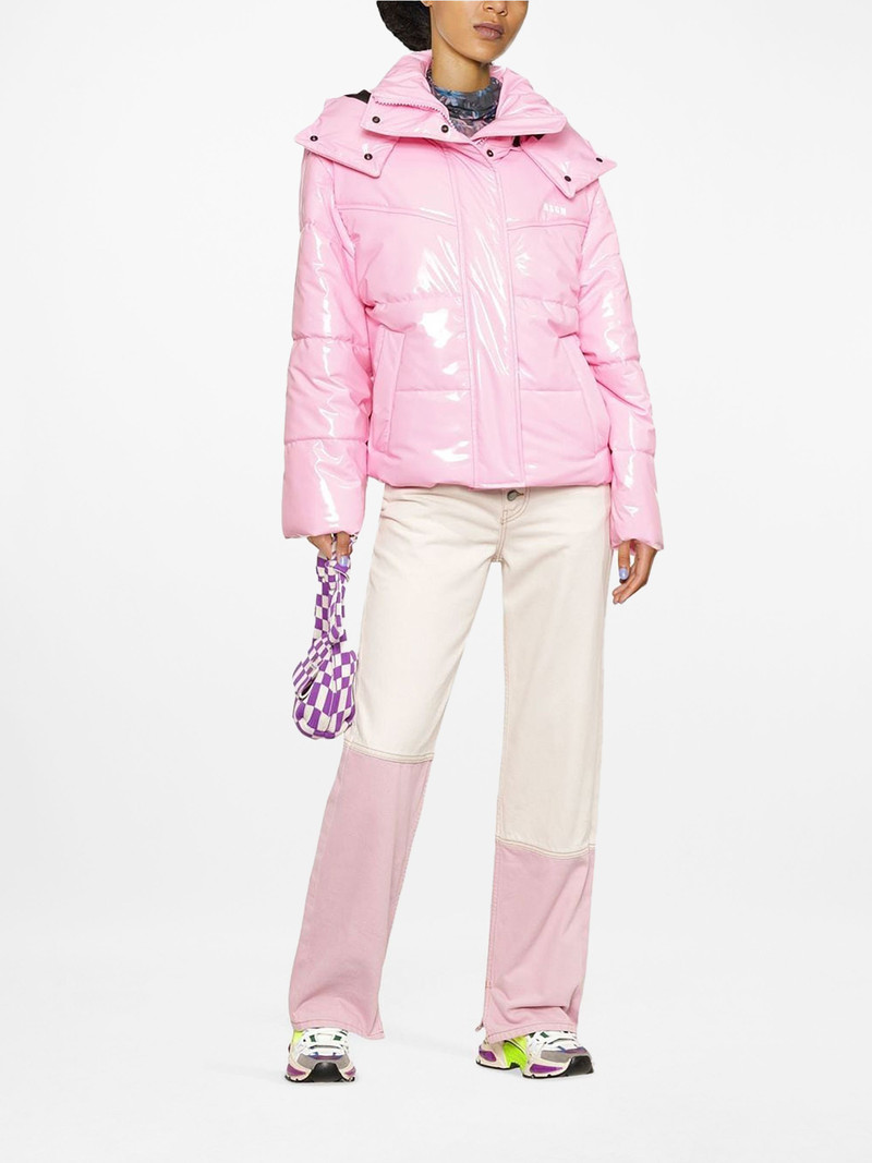MSGM quilted puffer jacket outlook