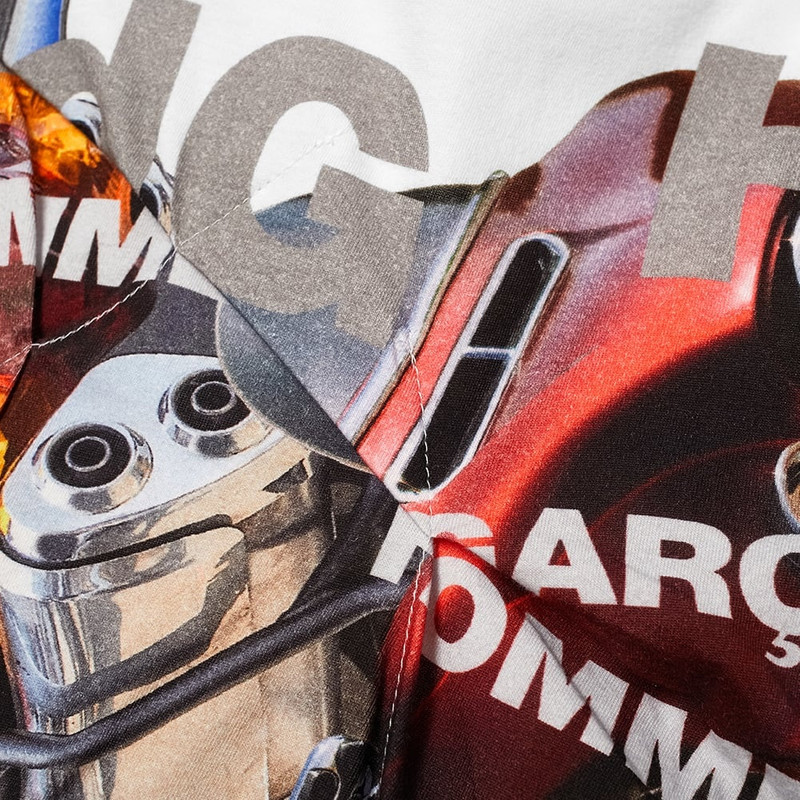 Comme des Garcons Homme Plus Cut And Sew Patchwork Tee 2