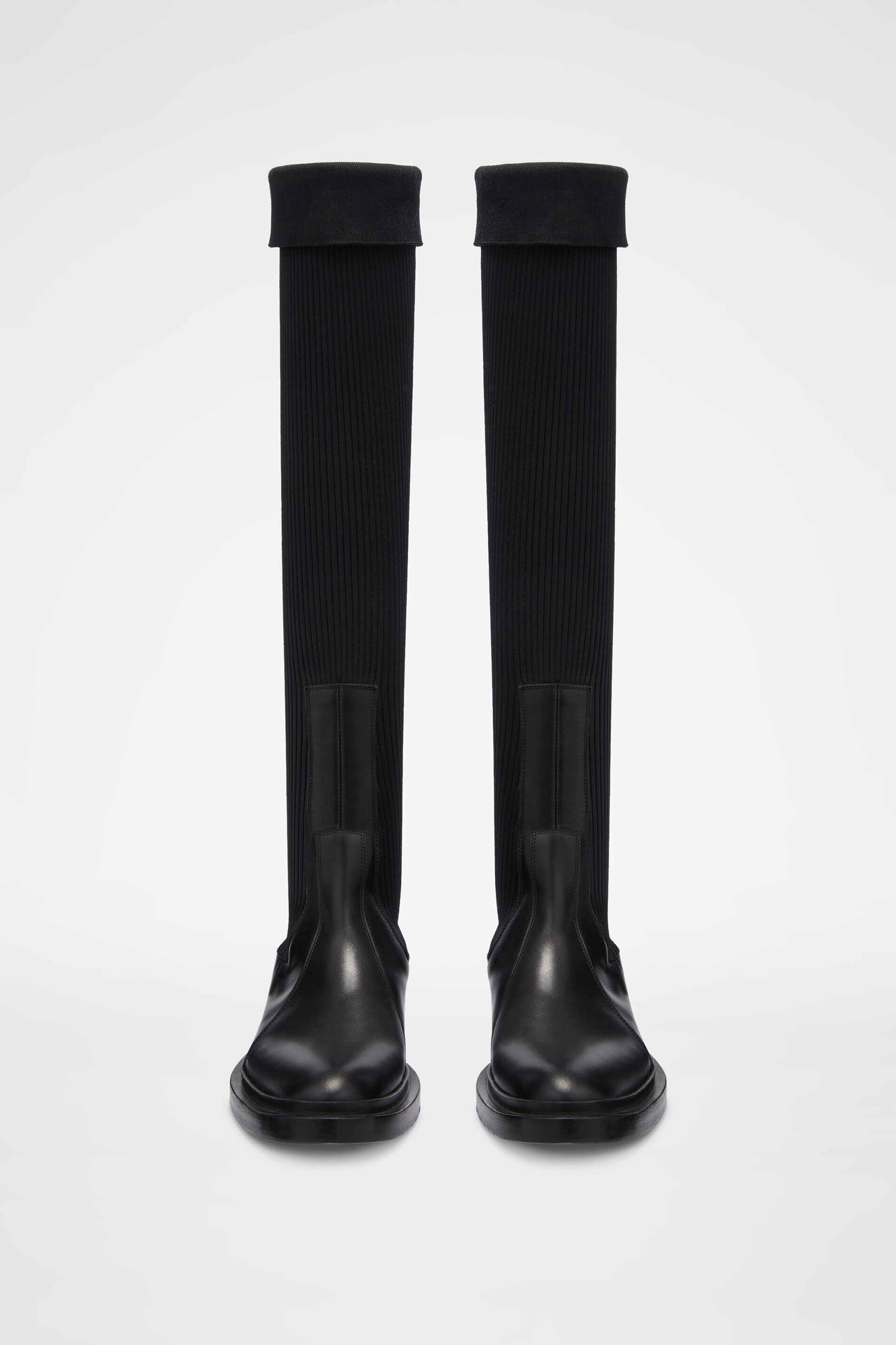 Knee Chelsea Boots - 4