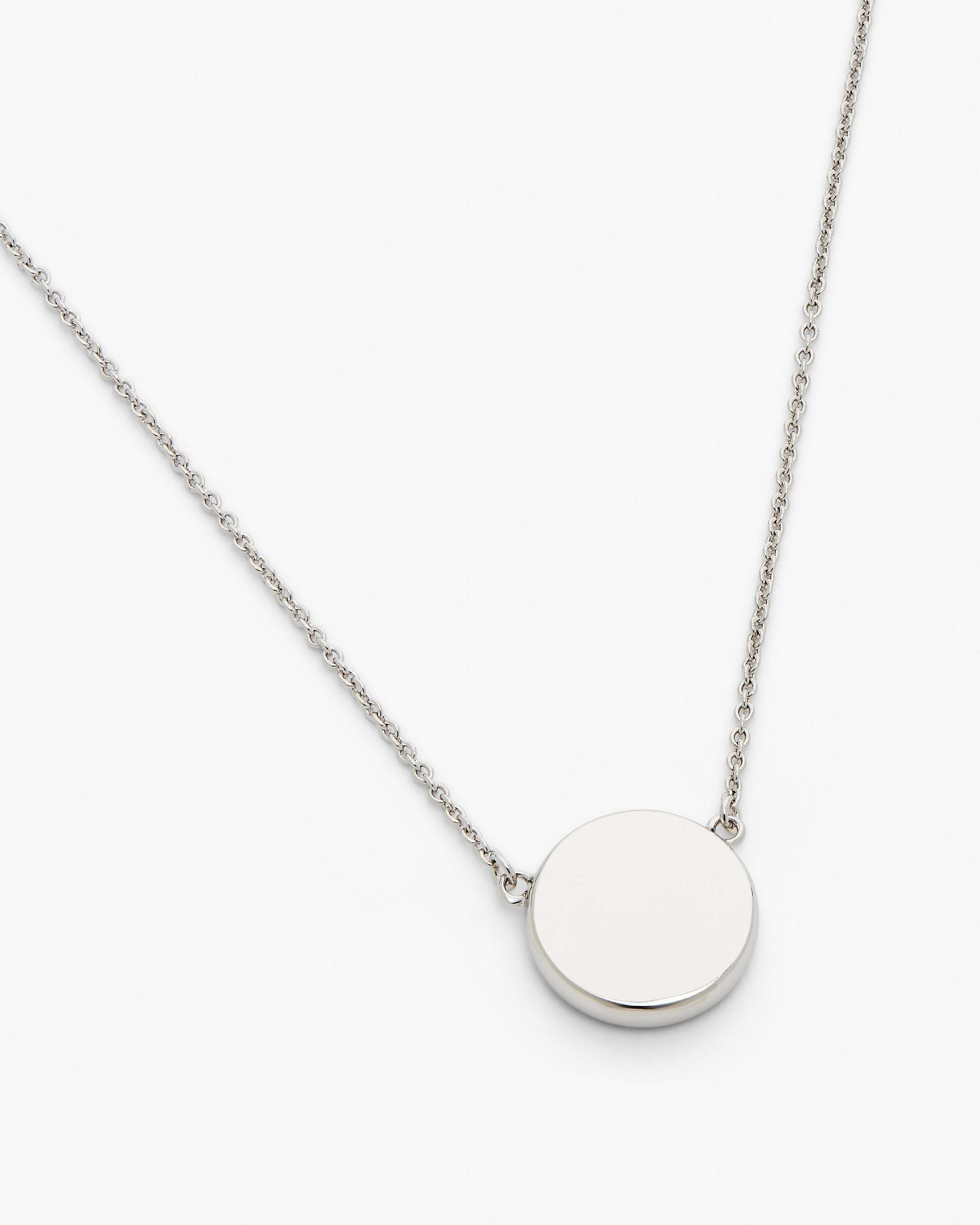 THE BUTTON PENDANT NECKLACE - 4