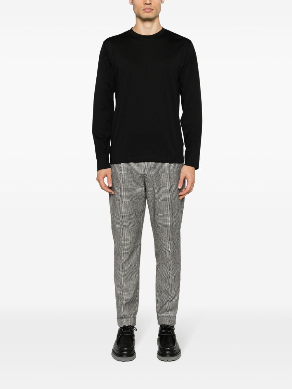 crew-neck cotton T-shirt - 2