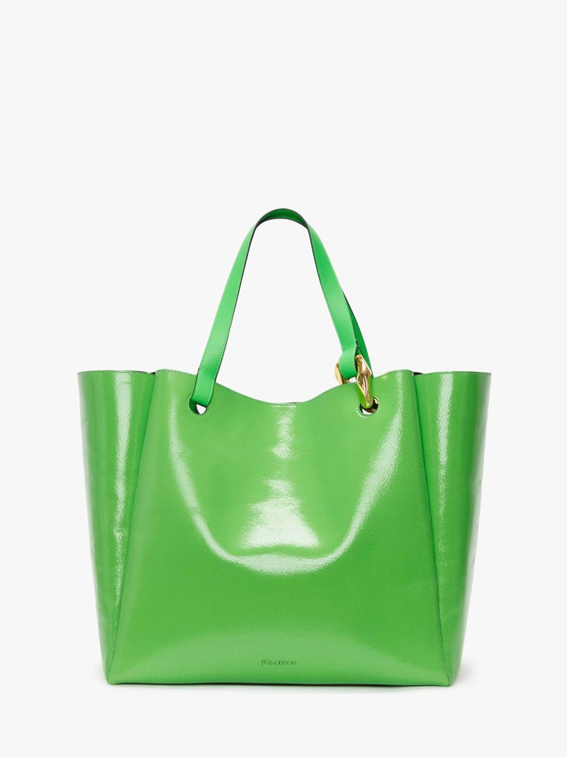 LARGE JWA CORNER TOTE - LEATHER TOTE BAG 1