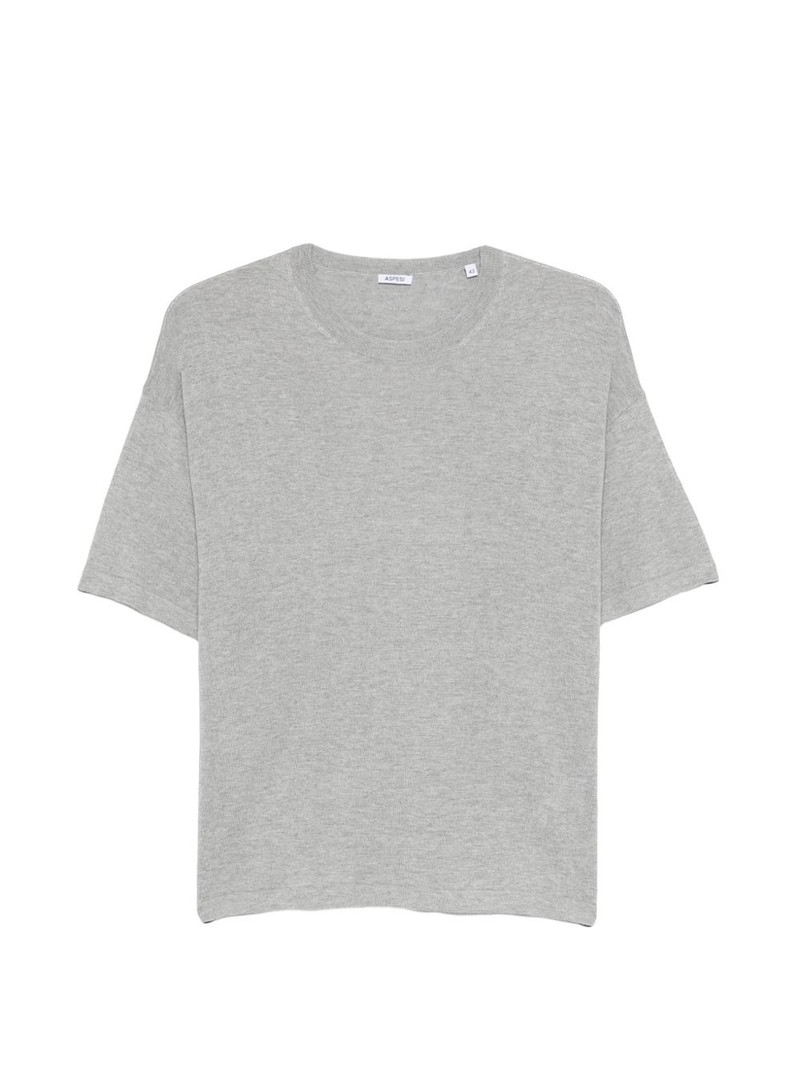 crew neck short-sleeve T-shirt 1