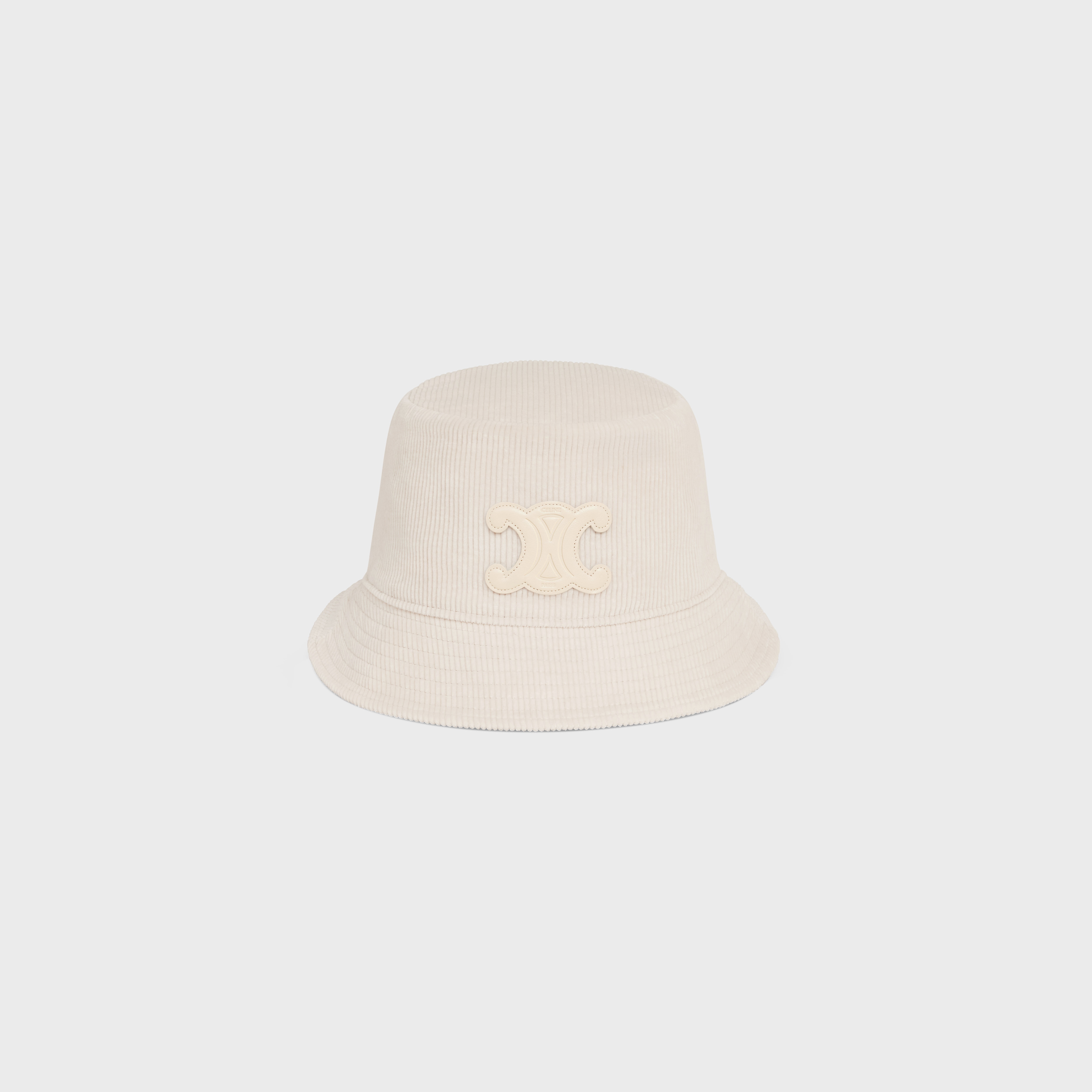 triomphe bucket hat in corduroy - 1