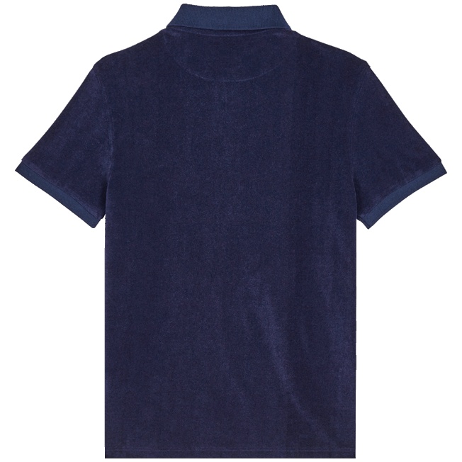 Men Terry Polo Shirt Solid - 2