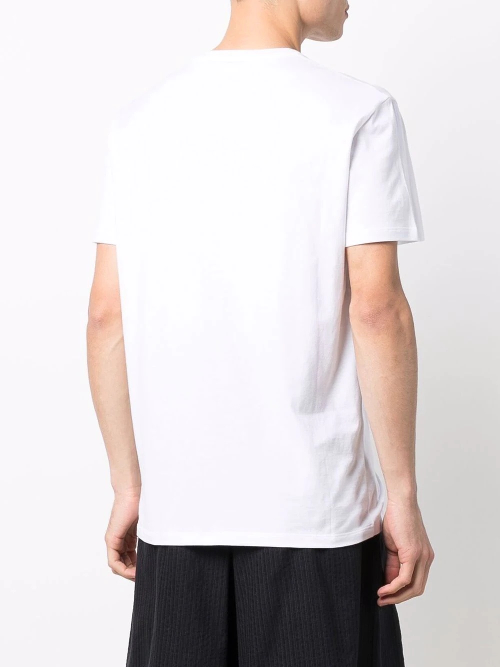 logo print T-shirt - 4