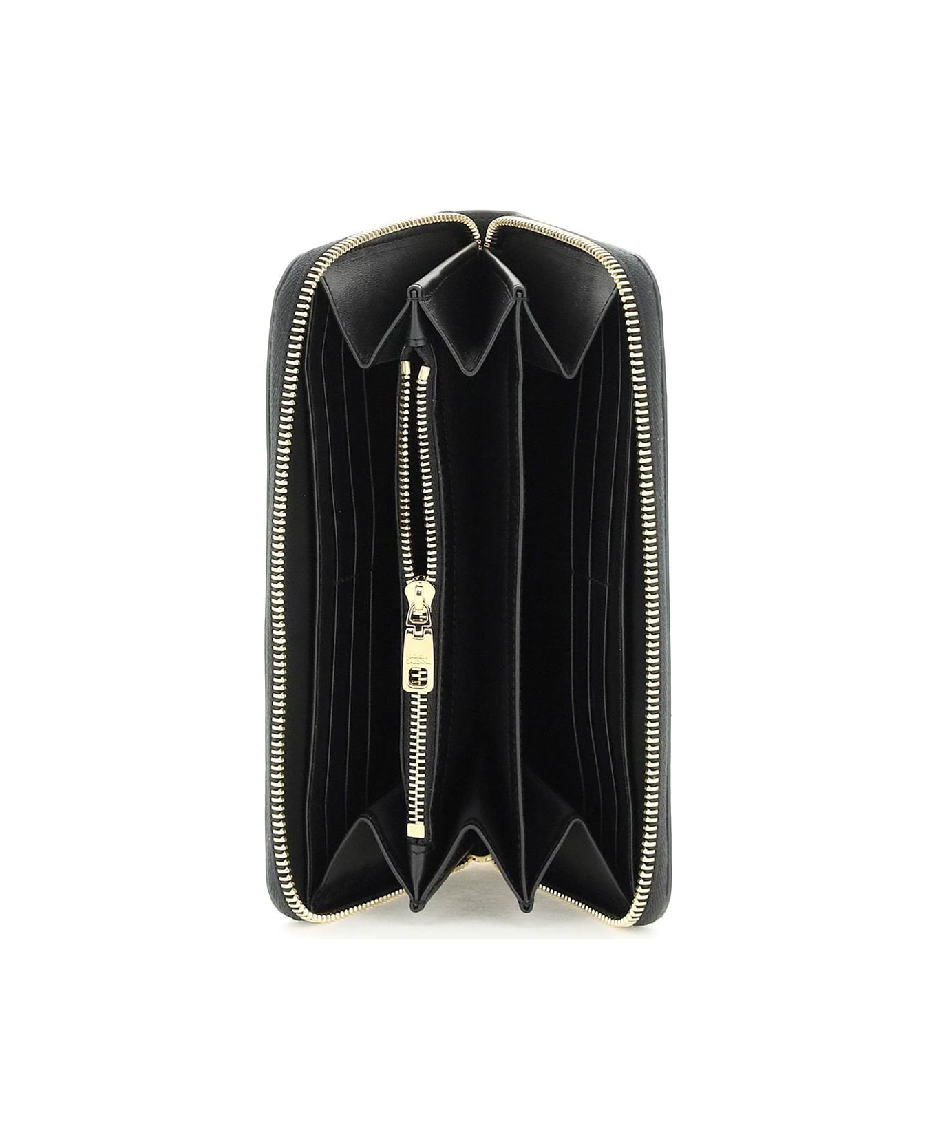 Zip Around Leather Wallet - 2