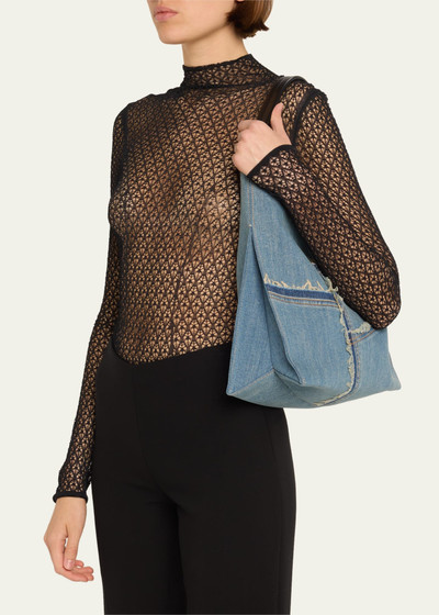 TOM FORD Alix Hobo Small in Patchwork Denim outlook