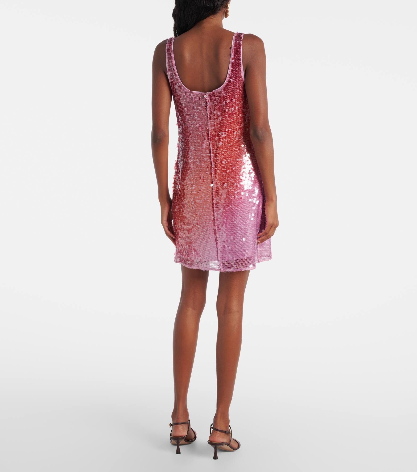 Alayna ombré sequined minidress - 3