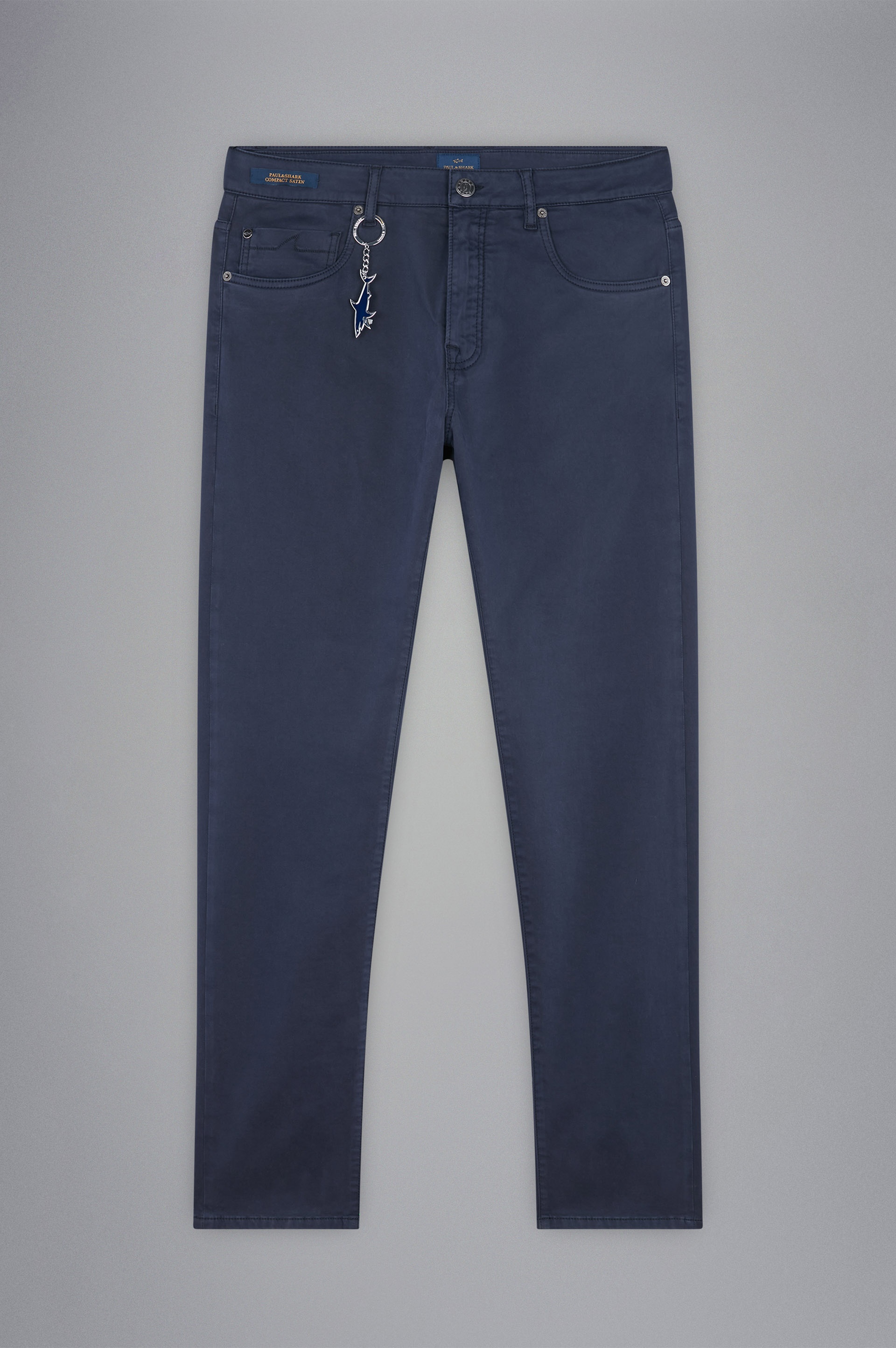 STRETCH COTTON 5 POCKETS TROUSERS - 2