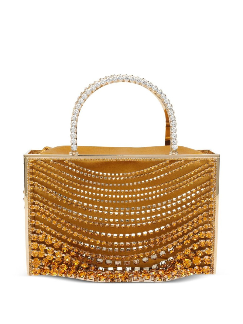BENEDETTA BRUZZICHES crystal-embellished mini bag outlook
