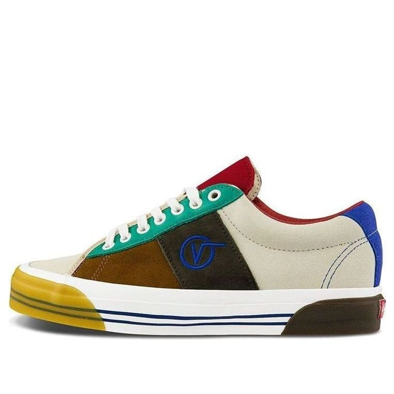 Vans Og Sid Lx Retro Casual Skateboarding Shoes Unisex Multi-Color Splicing VN0A4U1320V - 1