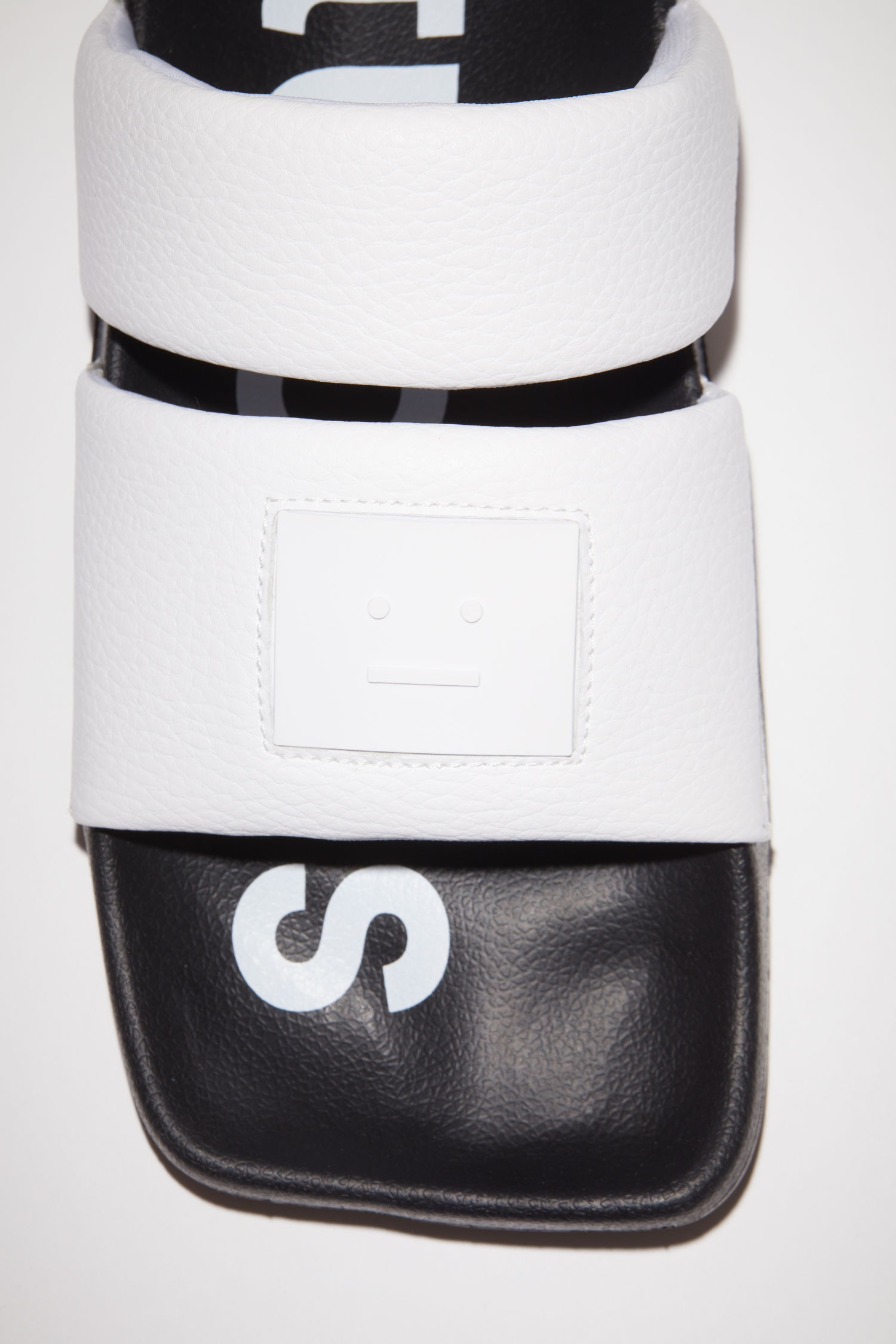 Flat sandals - White/black - 6