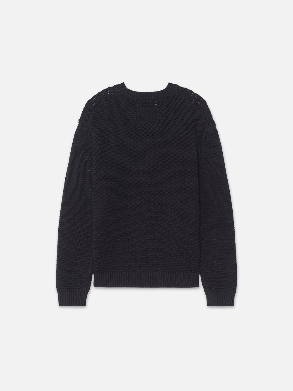 Cotton Blend Sweater in Midnight Blue - 3