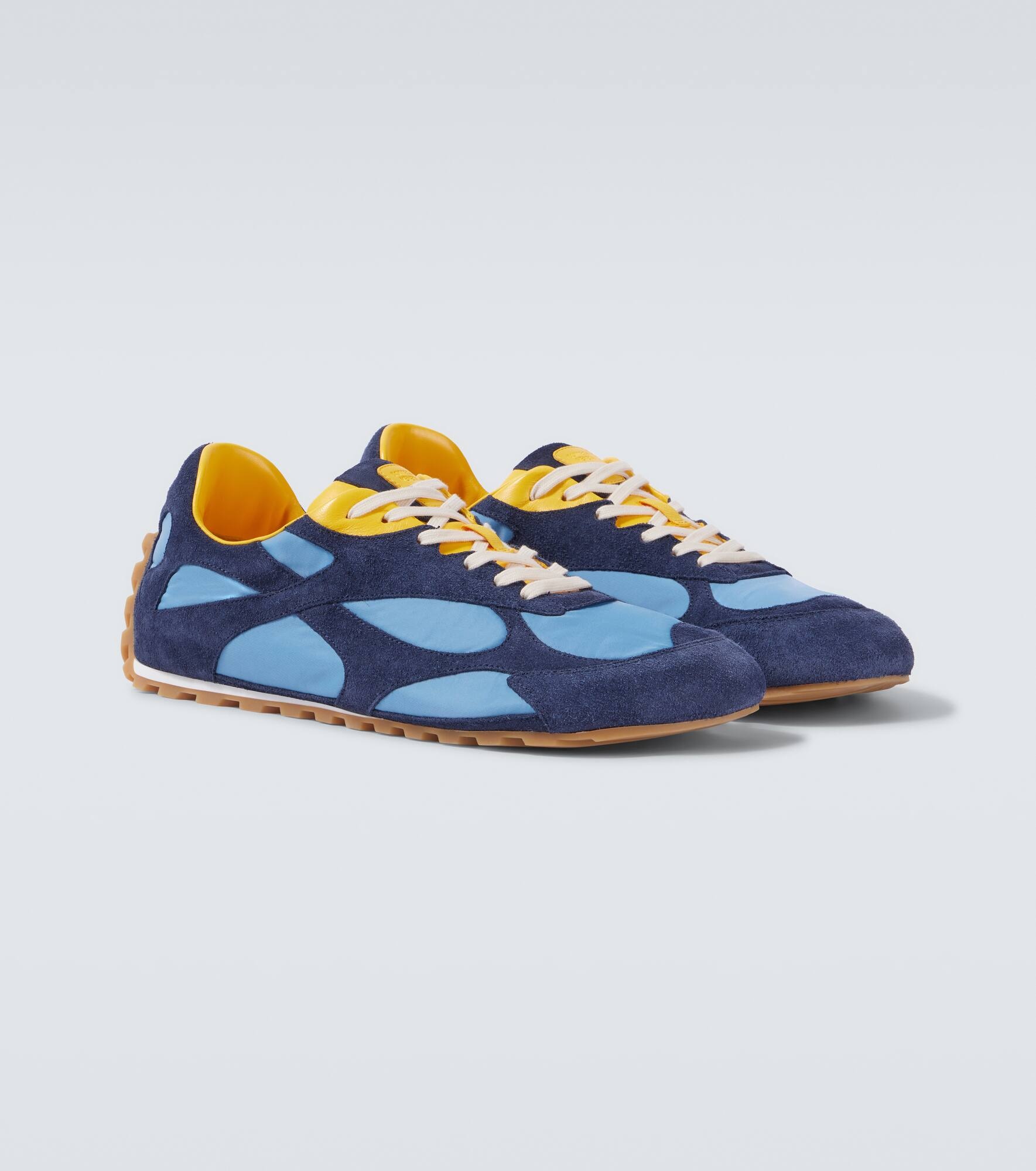 Orbit Flash suede-trimmed sneakers - 5