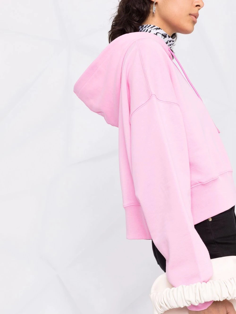 logo-print hoodie - 3