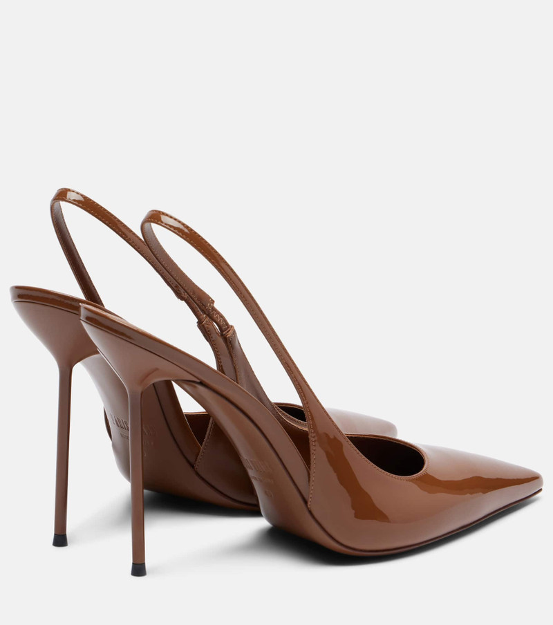 PARIS TEXAS Lidia 105 patent leather slingback pumps outlook