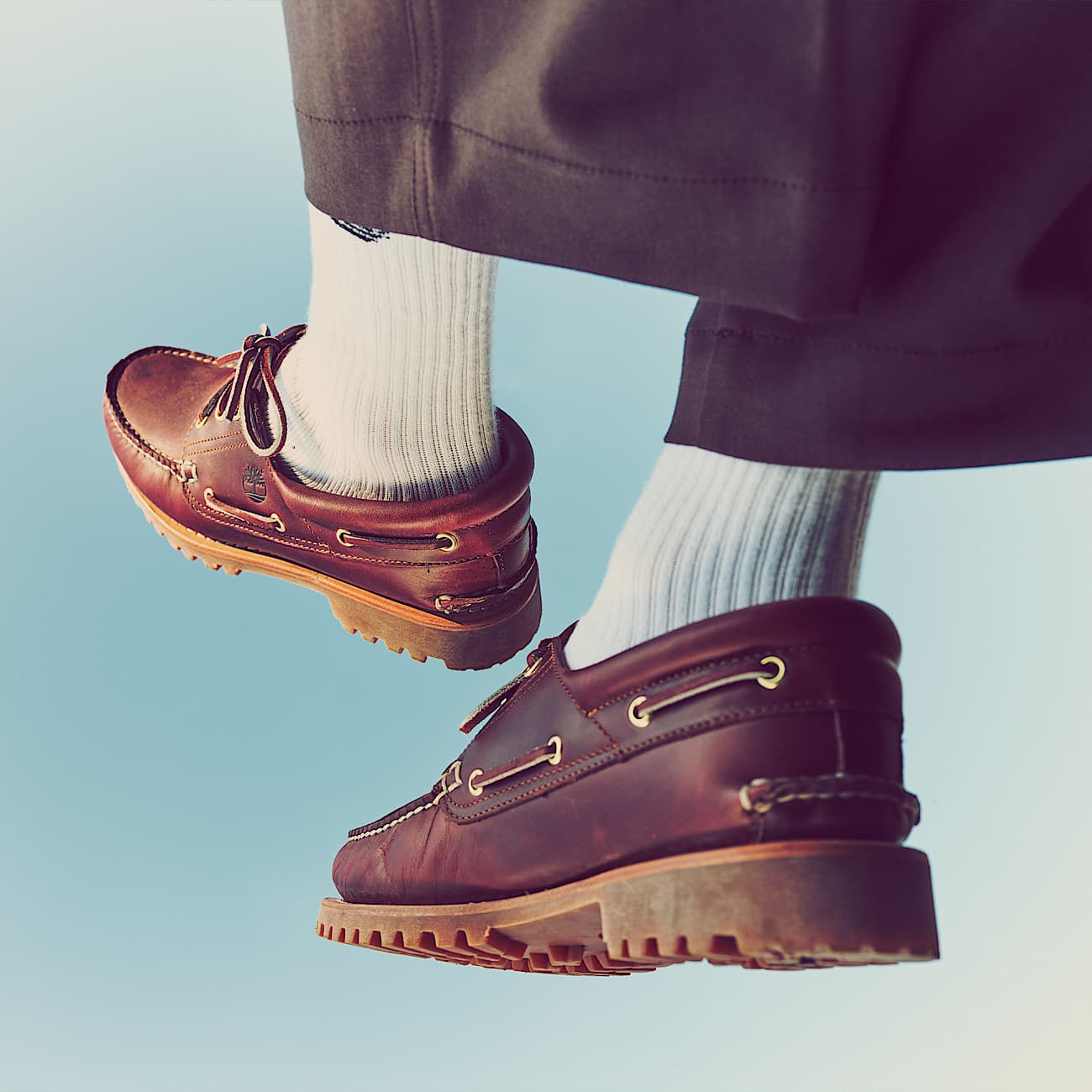 Men's Timberland® Authentics 3-Eye Boat Shoe - 2