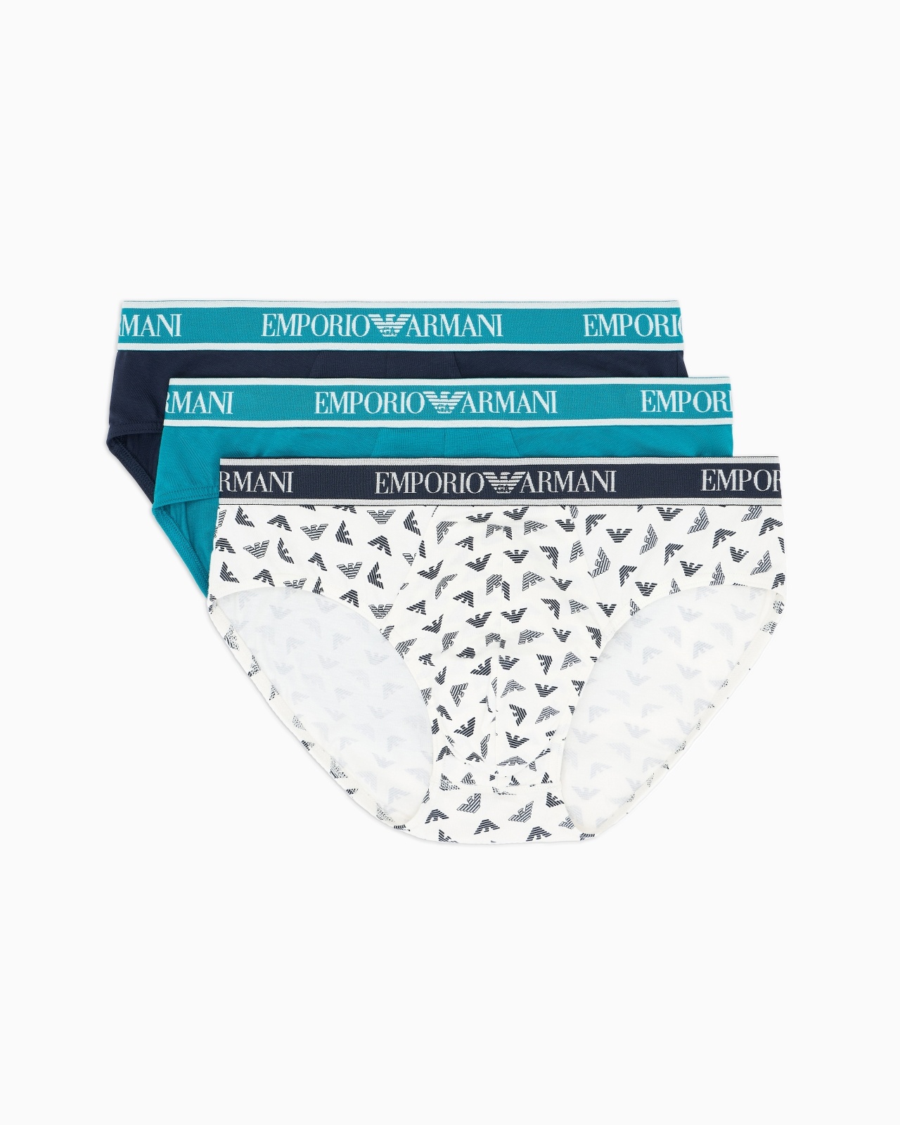 THREE-PACK OF BRIEFS WITH CORE LOGO WAISTBAND - 1