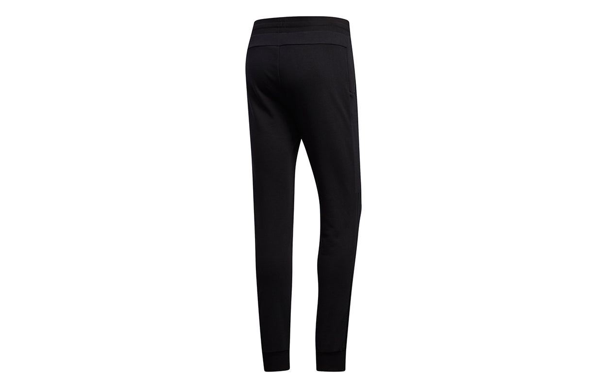 adidas neo M Fav 3s Tp Casual Sports Pants Black EI4466 - 2