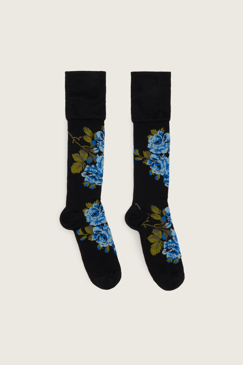 Baby Bouquet Jacquard Socks 1