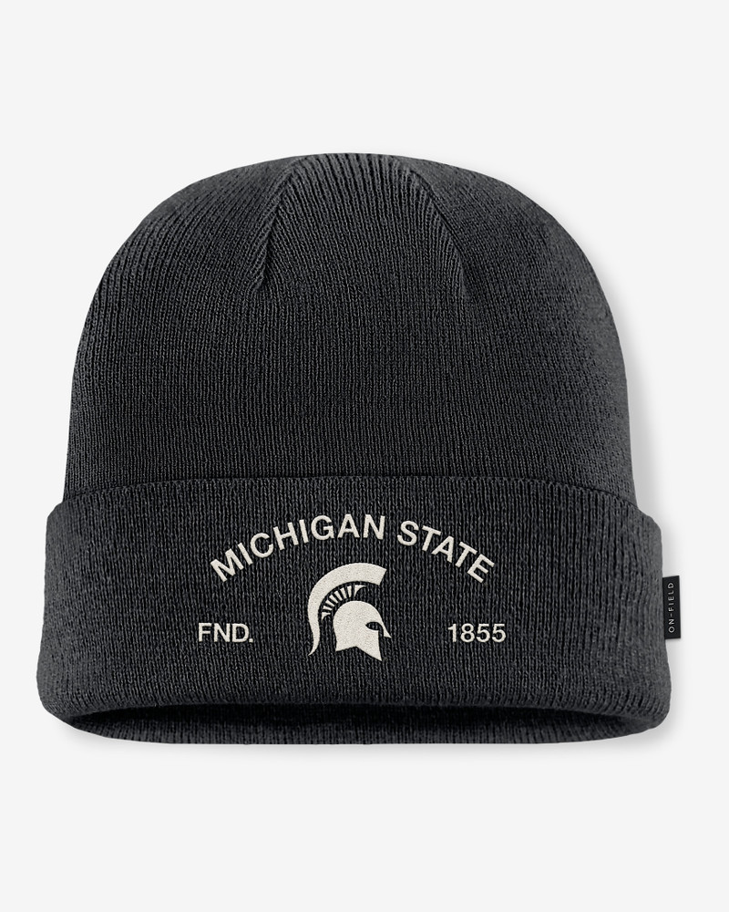 Michigan State 2025 Military Appreciation Men's Nike College Cuffed Beanie 1