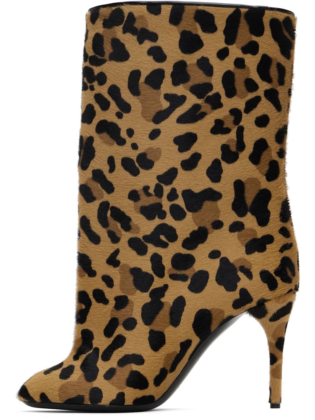Tan & Black Low 90 Boots - 3