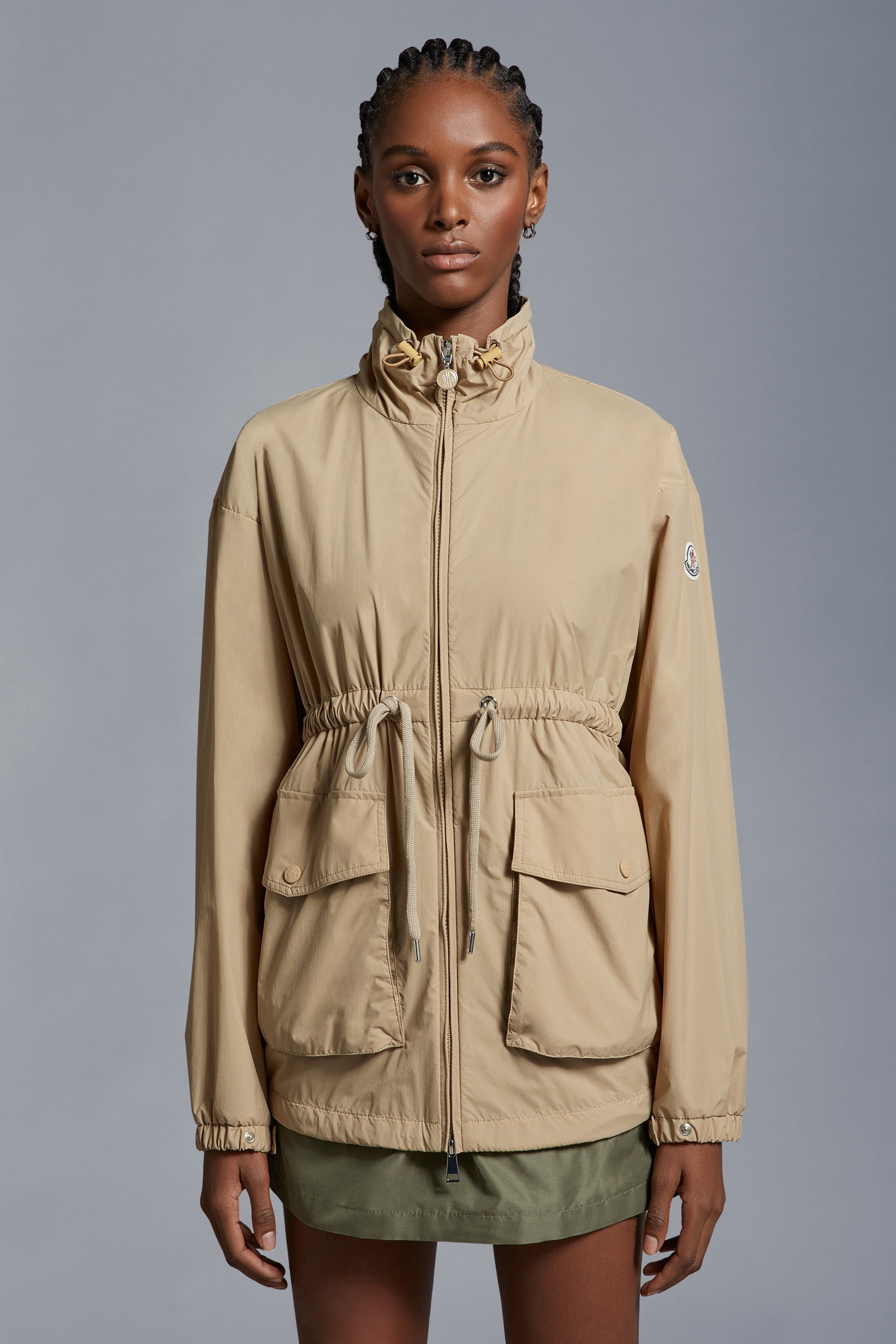 日本未入荷! MONCLER Parka Iadiジャケット Green Iadi shell parka | MONCLER | NET-A-PORTER