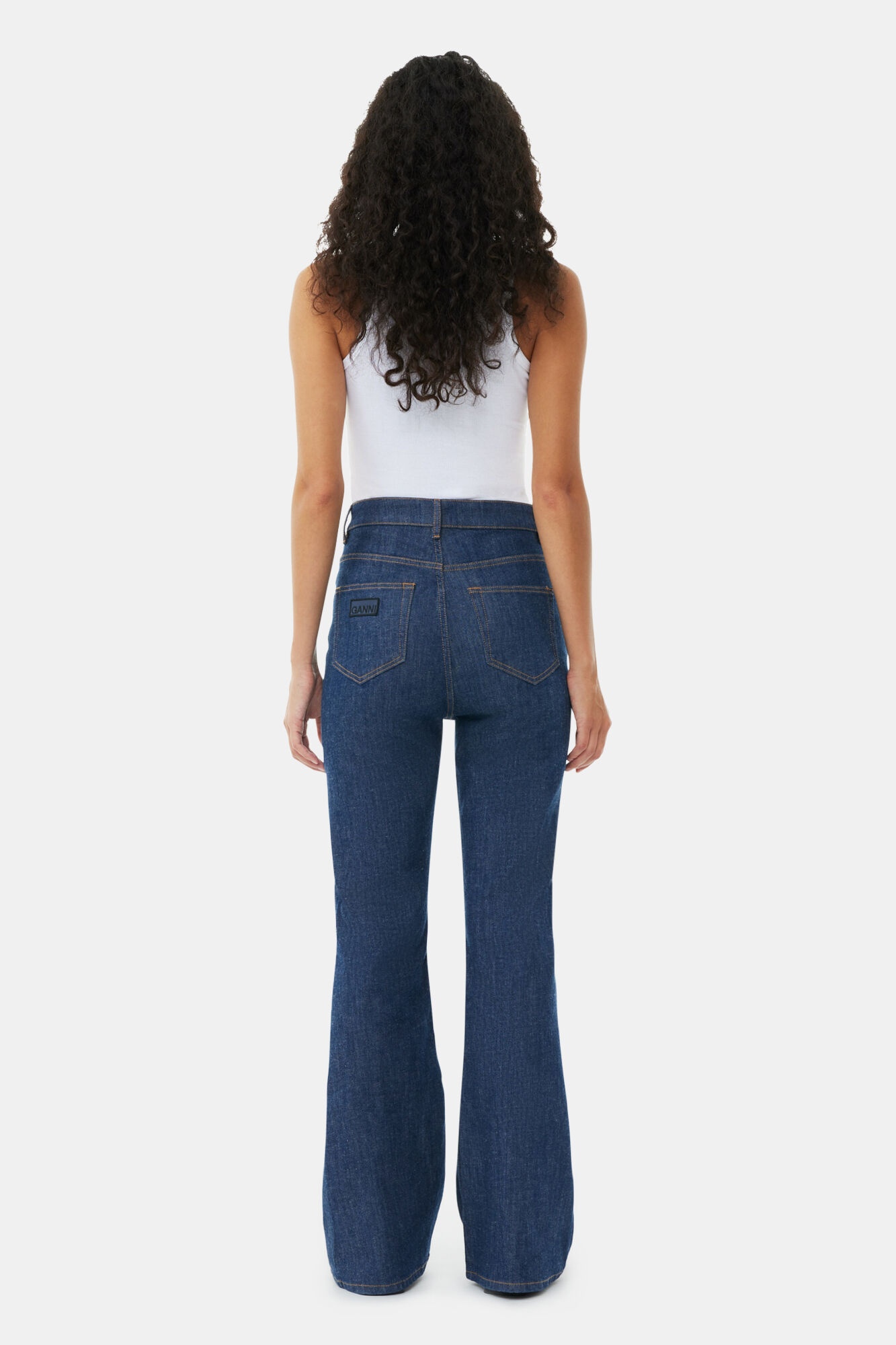 RINSE STRETCH IRY JEANS - 5