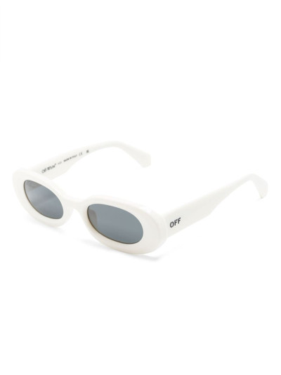 Off-White Amalfi oval-frame sunglasses outlook