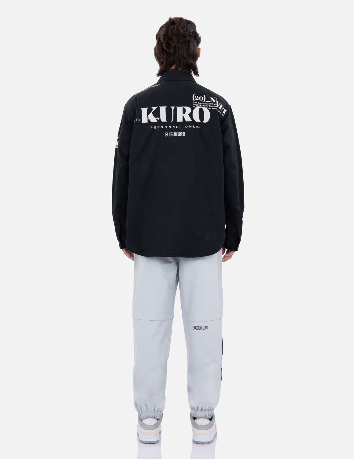 Multi Logo Print Cargo Shirt - 6