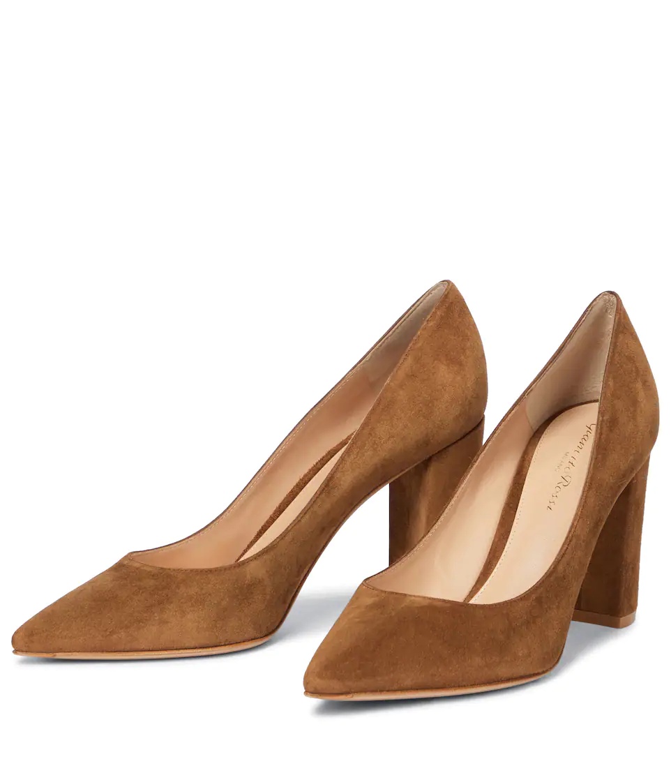 Piper 85 suede pumps - 5