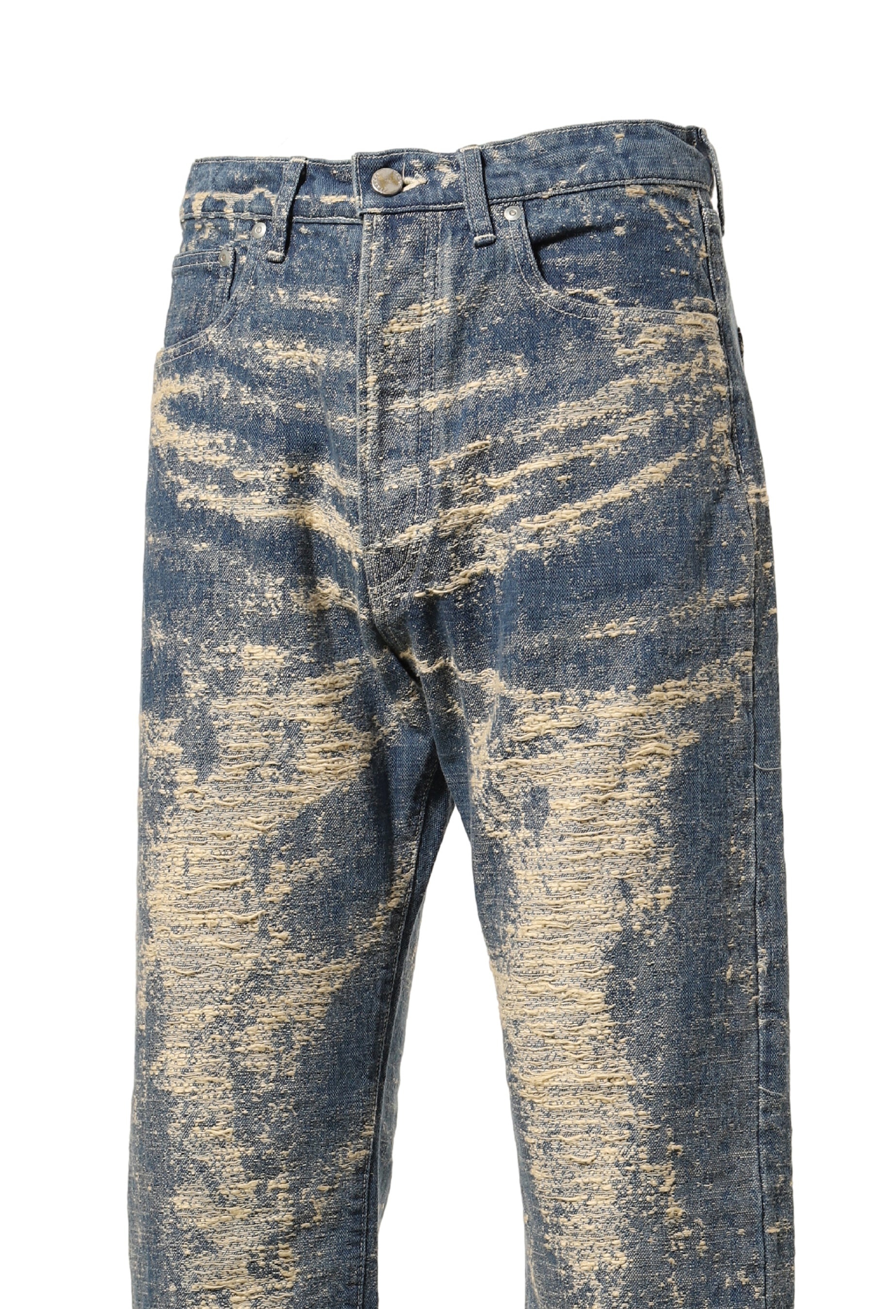 REGULAR DENIM PANTS / IND BLEACH - 4